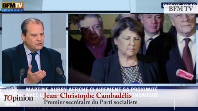 TextO’ : Martine Aubry, proche des frondeurs du PS
