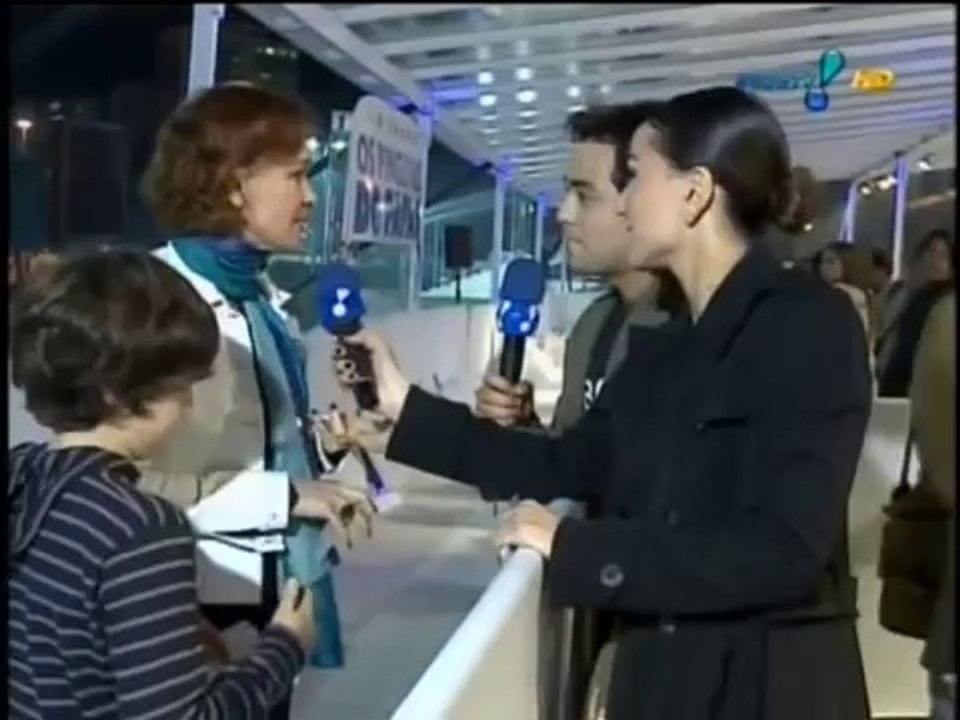 Eduardo Sterblitch encontra Jim Carrey em 2011