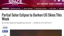 Partial Solar Eclipse Visible From United States This Week