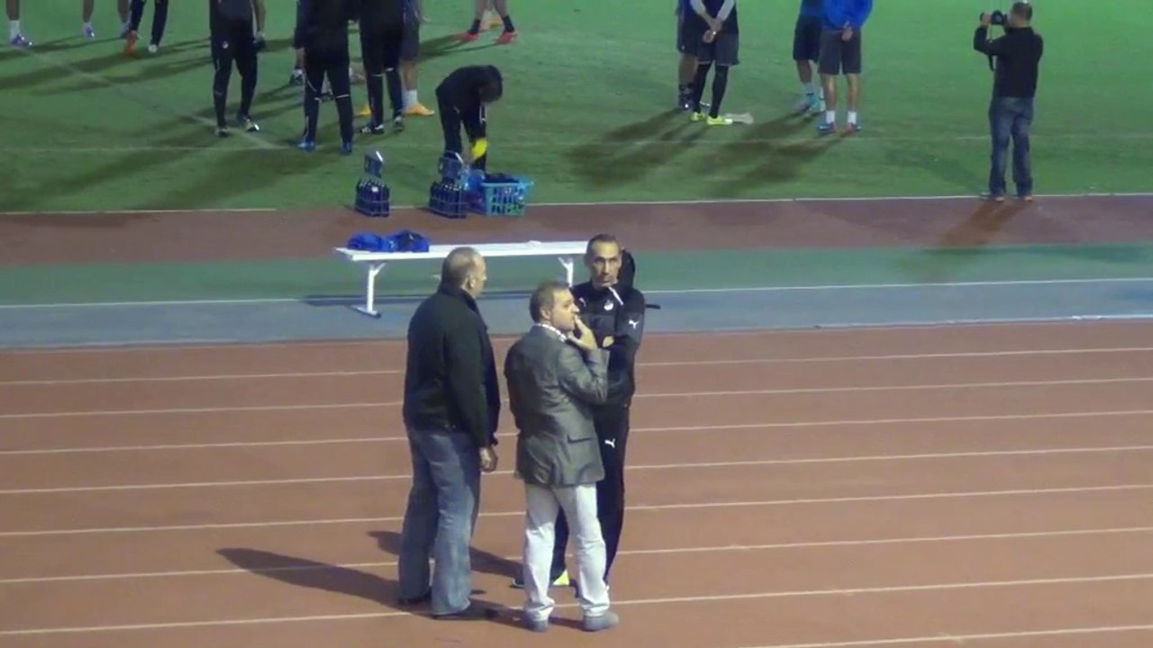 O Γιώργος Δώνης τα λέει με τον Β. Ηλιάδη και τον Π. Πετρίδη (1)