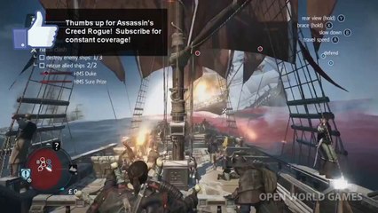 Assassin's Creed Rogue - Gameplay Walkthrough of Open World Side Missions