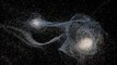 Andromeda & Milky Way Collision (Simulation)