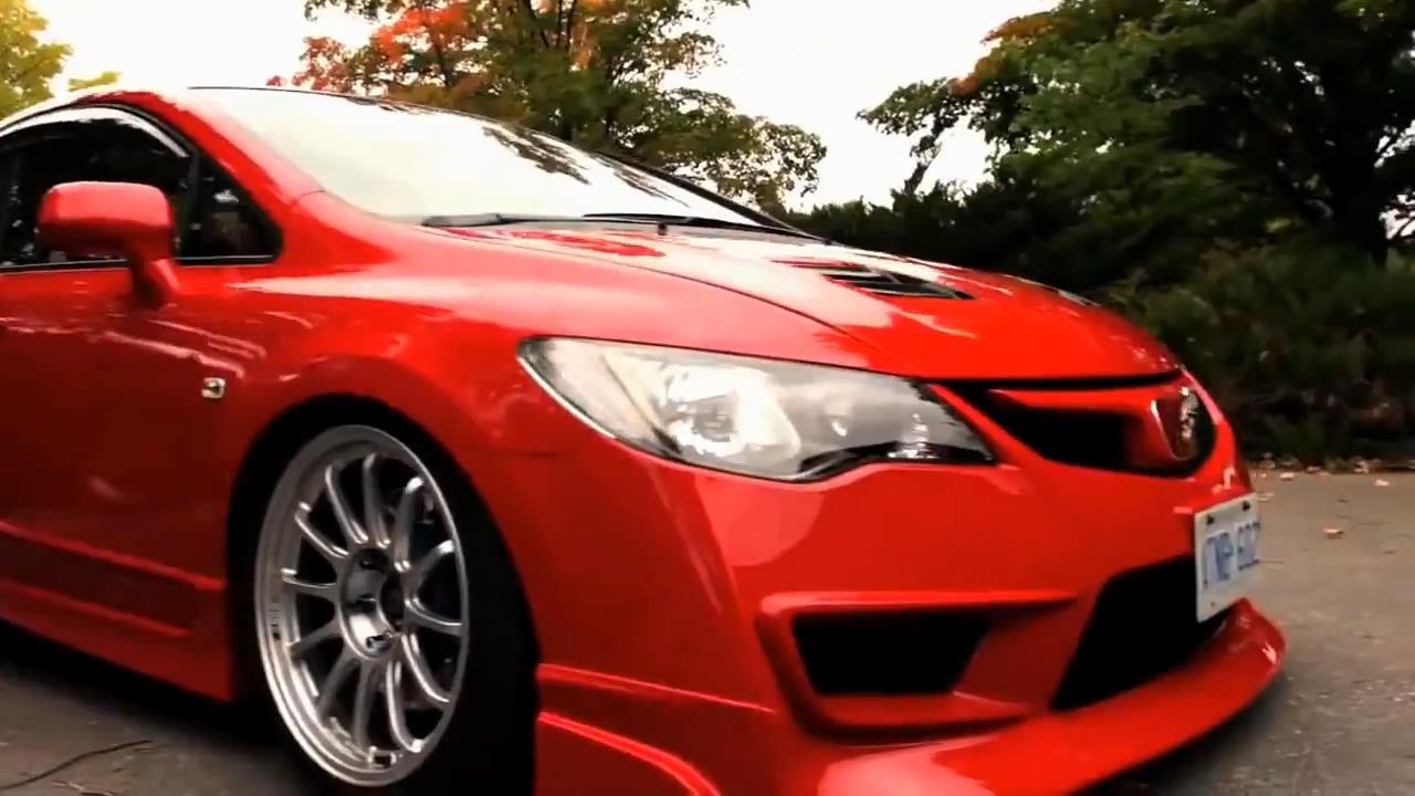 Red Hot Honda Civic Mugen