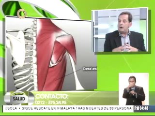 Especialista recomienda reposo a paciente que presente dolor en el hombro