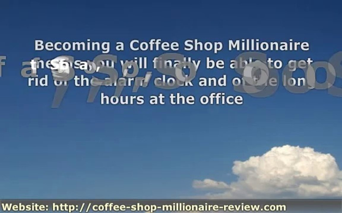 Coffee Shop Millionaire Bonus