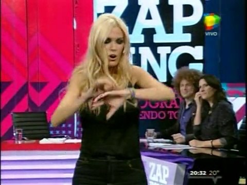 Pronto.com.ar Comienzo de Zapping Viviana Canosa