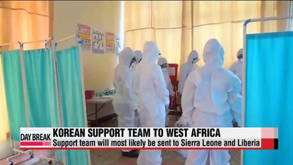 S. Korea to dispatch 6-7 officials to W. Africa for Ebola fight