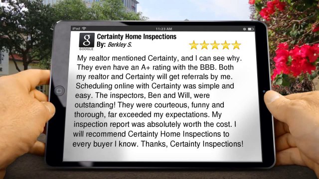 Home Inspection New Albany | Certainty Home Inspections
