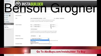 InstaBuilder WP Plugin For Amazing Squeeze pages, Sales Pages and Video Pages Walk Through