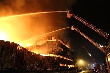 Halkalı'da Depo Yangını - 4