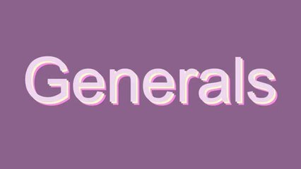 How to Pronounce Generals