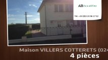 A vendre - maison - VILLERS COTTERETS (02460) - 4 pièces