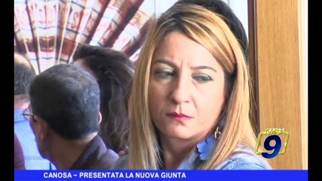 CANOSA DI PUGLIA | Presentata la nuova giunta