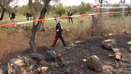 TG 20.10.14 Valenzano, i resti umani carbonizzati sono dell'ex corniciaio