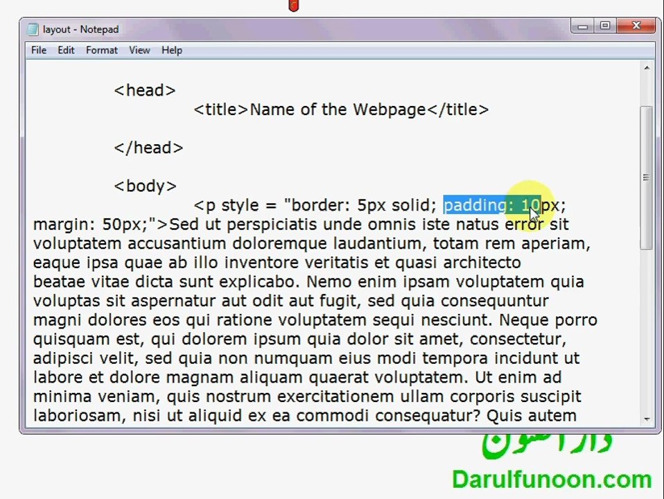 27 Inline, Internal and External CSS - Beginner's Web Designing (Urdu)
