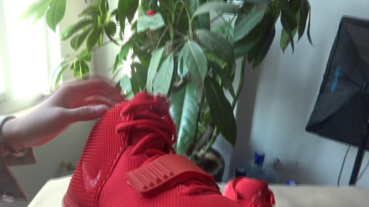 Authentic Nike Air Yeezy II Red October