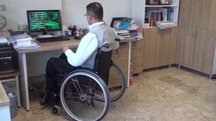 Hayata Küsmeyen Engelli Yüzbaşı, Dekan Vekili Oldu