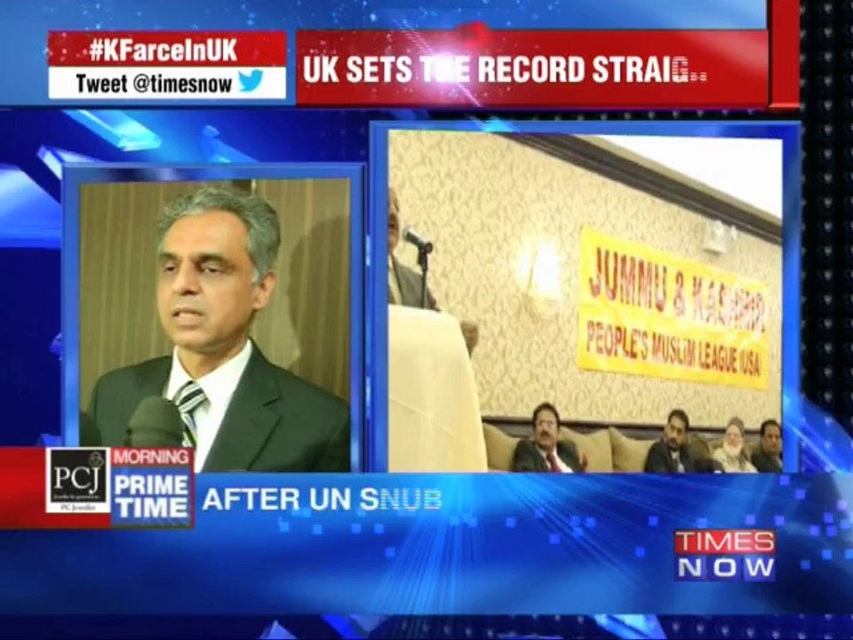 Pakistan raises farce in UK