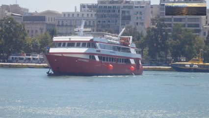 ALEXANDROS ARRIVAL AT PIRAEUS PORT.