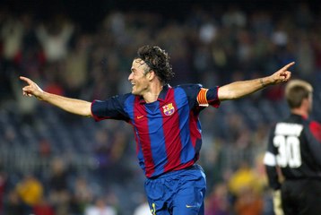 Luis Enrique's goals against Real Madrid