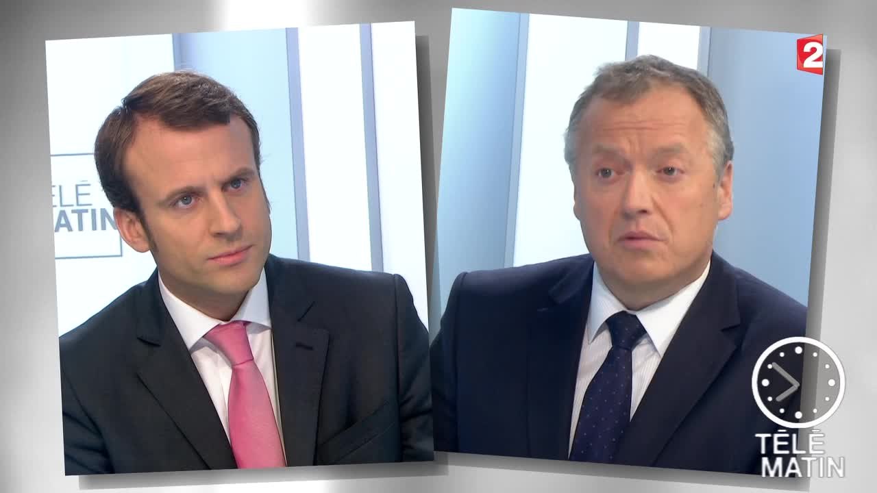 Les 4 vérités avec Emmanuel Macron - Télématin - 21/10/2014