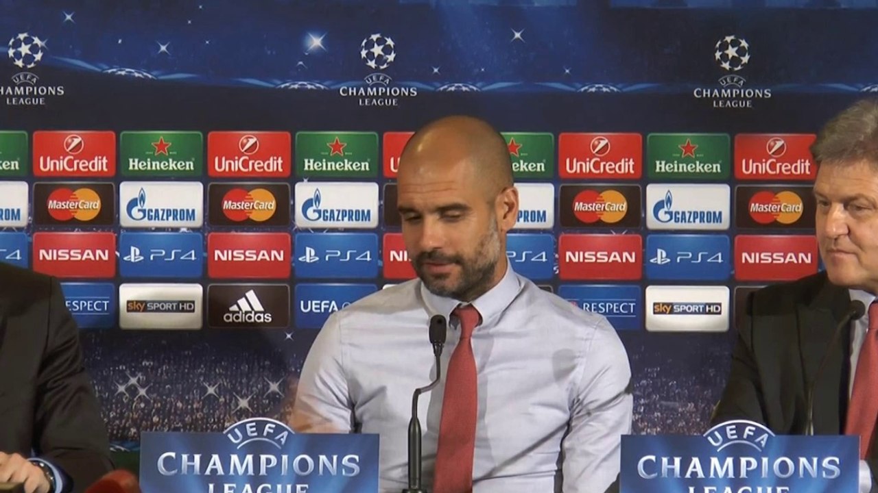 Guardiola: "Es un placer ver jugar a la Roma"