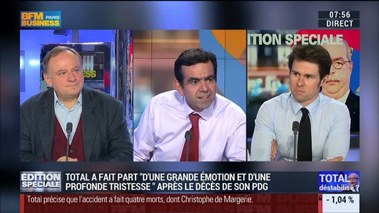 Décès de Christophe de Margerie: Retour sur son parcours et sa carrière chez Total: Guillaume Paul et Jean-Marc Daniel - Edition spéciale (3/5) - 21/10