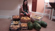 Fruitarian Fruit Haul from Immokalee Farmers Market, Fl.