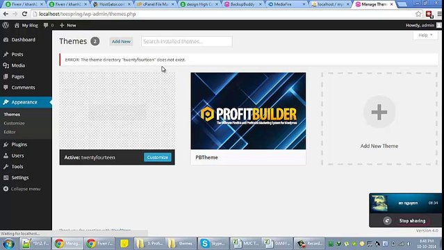 3.Cach cai wordpress tren localhost