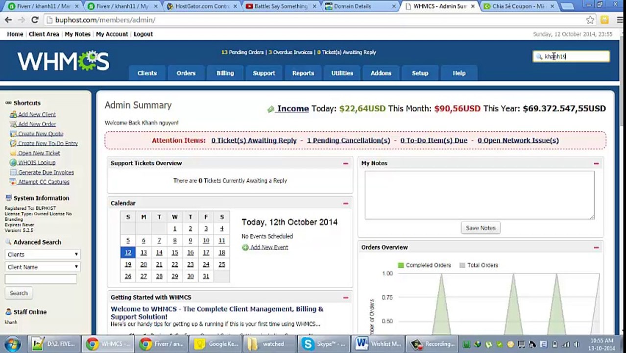5. Cach Tro Domain ve Buphost