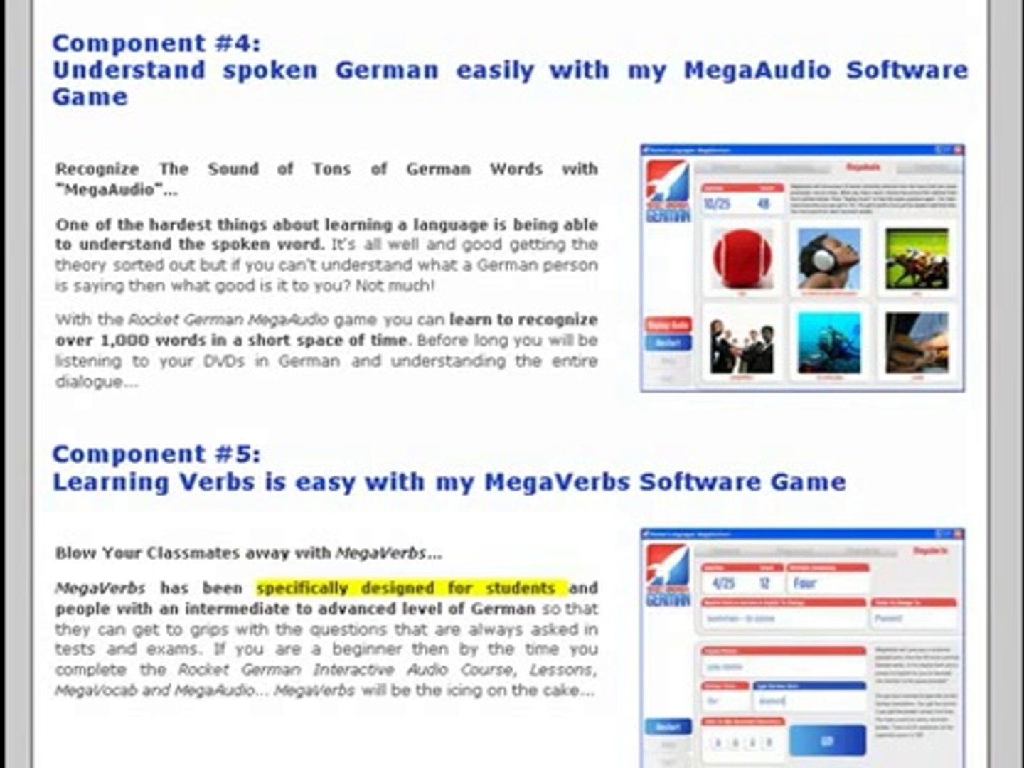 Learn German quickly with Rocket German