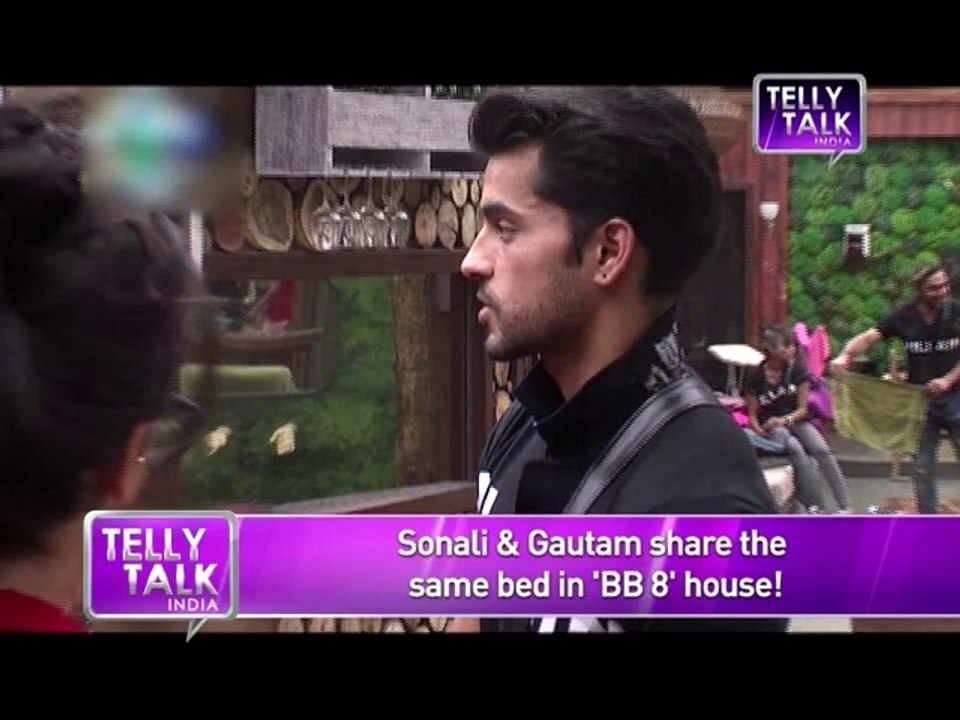 Bigg Boss 8- OMG! Gautam Gulati and Sonali Raut shares the SAME BED