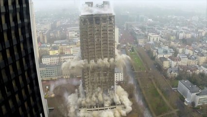 Amazing Building Demolition footage!