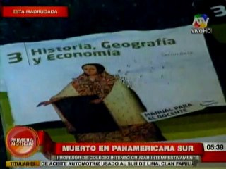 SJM: Profesor muere atropellado por tráiler en la Panamericana Sur