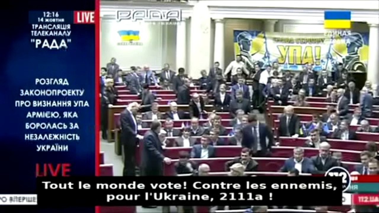 L'Ukraine nazie que la france soutient