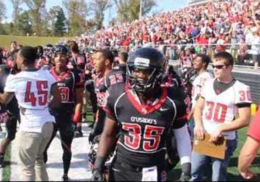 Quarterback Catches Own Pass and Scores Touchdown