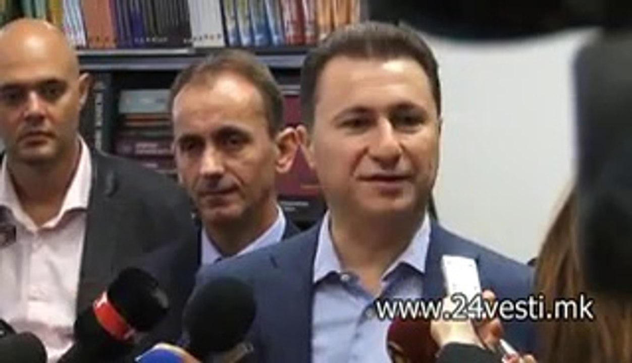 NIKOLA GRUEVSKI ZA EKSTERNO