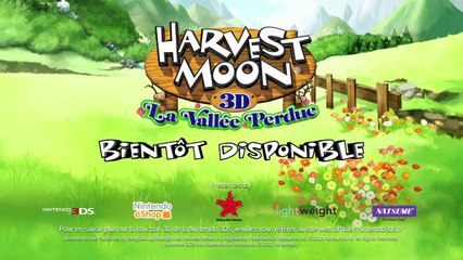 Harvest Moon : La Vallée perdue (3DS) - Trailer 01