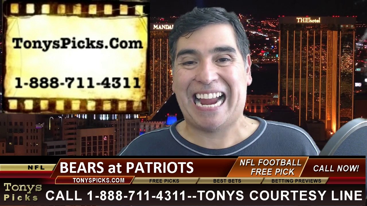 New England Patriots vs. Chicago Bears Free Pick Prediction NFL Pro Football Updated Odds Preview 10-26-2014