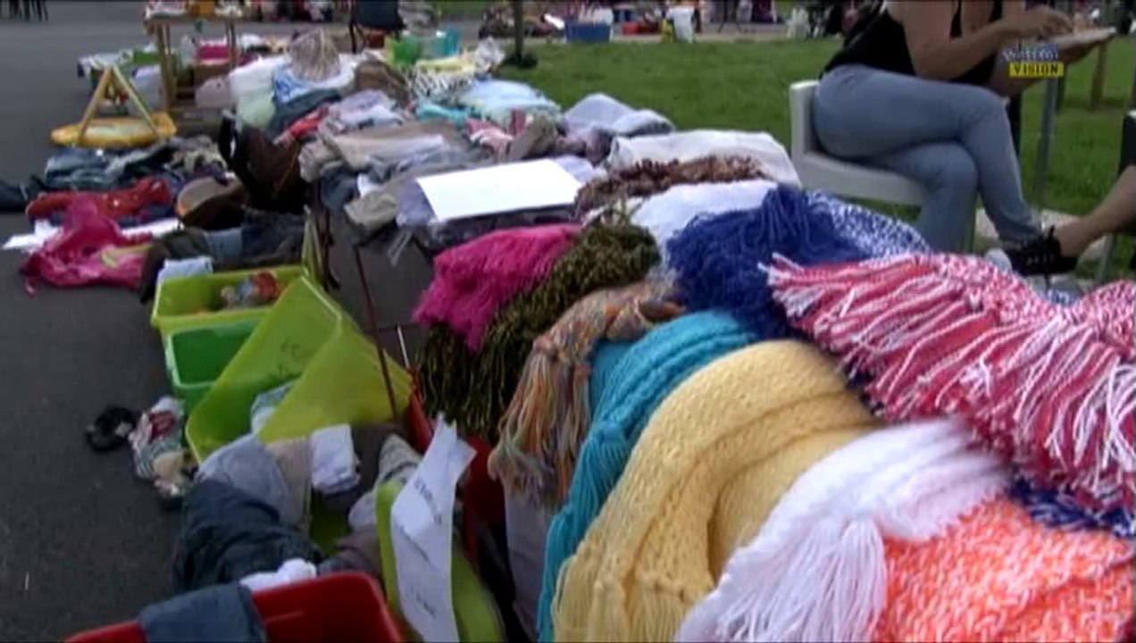 Bourse aux vétements nà la maison de retraite le trèfle d'argent