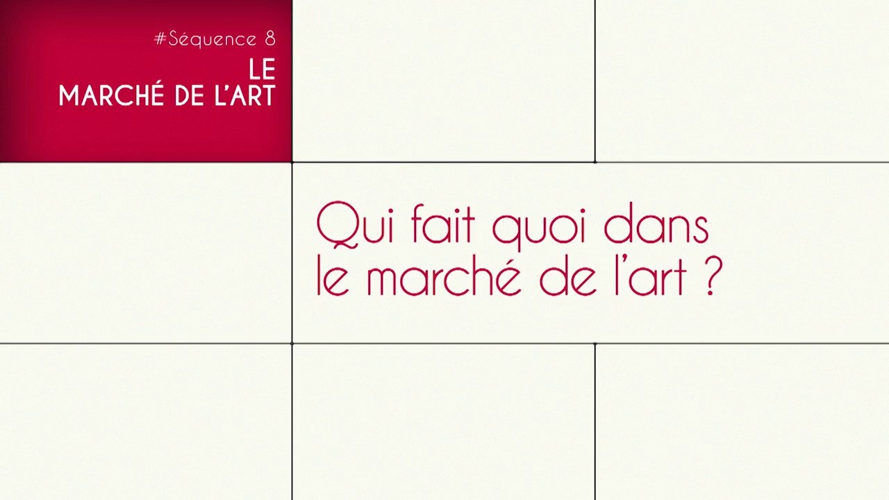 Qui fait quoi dans le marché de l’art ?