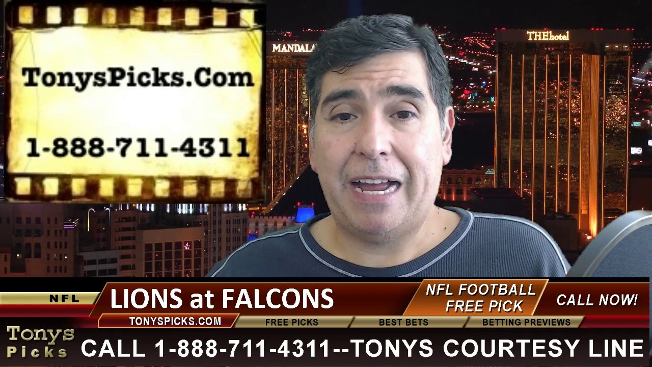 Atlanta Falcons vs. Detroit Lions Free Pick Pre...