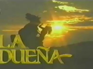 Telenovela La Dueña Entrada 1995