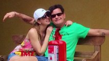 Charlie Sheen broke off his engagement with his ex-porn star fiancé..