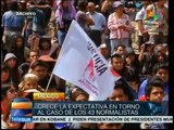 México: más marchas 22 y 23 de octubre por desaparecidos de Ayotzinapa