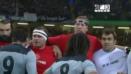 France - Nouvelle Zelande (All Blacks) : Le haka historique de 2007