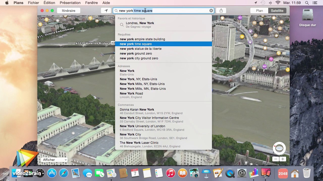 Les fondamentaux d'OS X Yosemite : trailer | video2brain.com