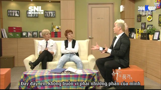 [Vietsub] 120714 Saturday Night Live with Super Junior P1