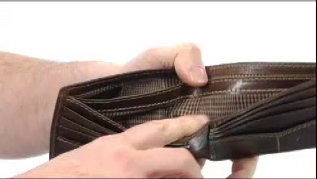 Fossil Bradley Bifold Brown - Robecart.com Free Shipping BOTH Ways