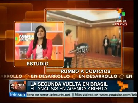 Encuestas privilegian a Rousseff rumbo a la segunda vuelta: análisis